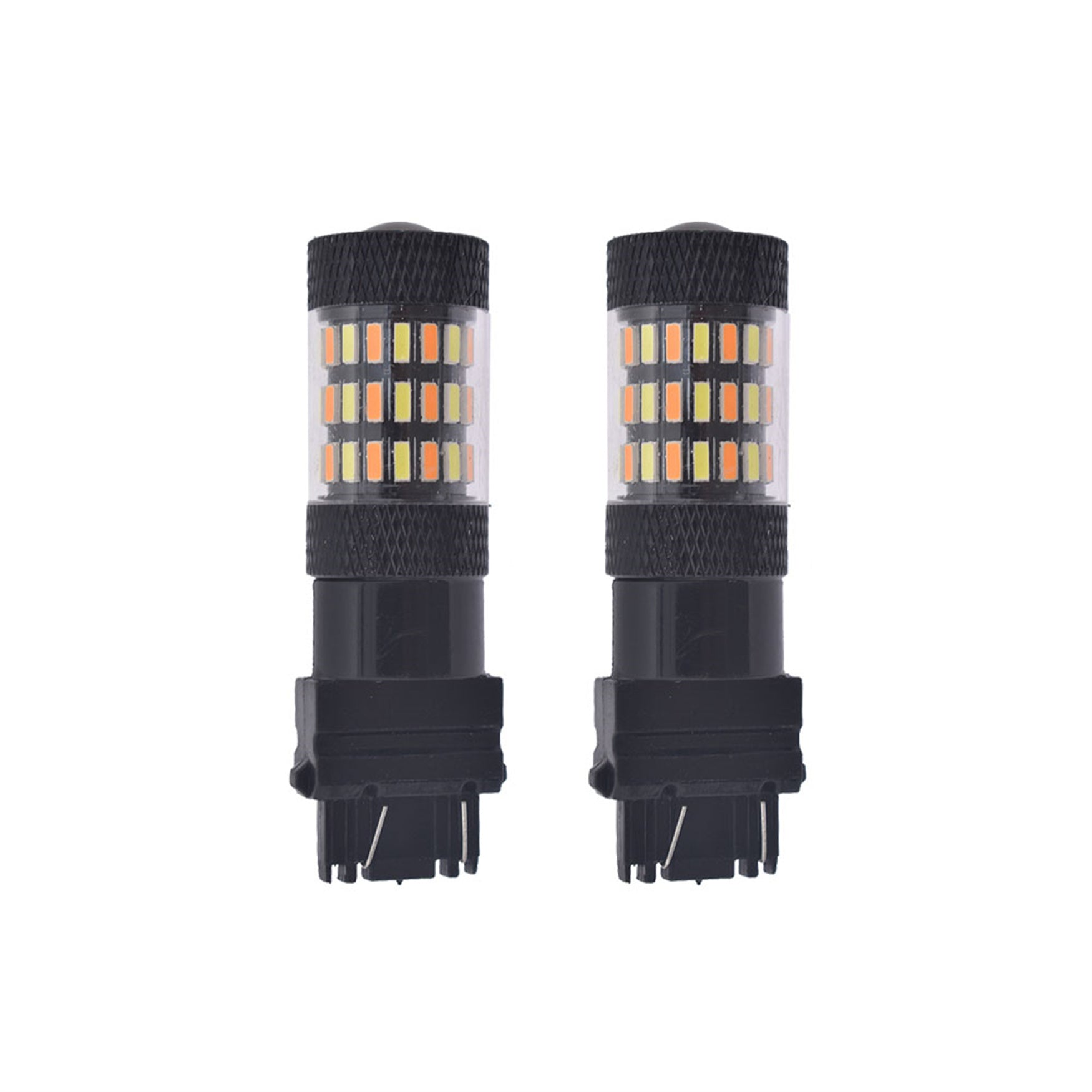 Amber/White Switchback LED Turn Signal Light Bulbs For Chevy Silverado 1500 2500 Lab Work Auto