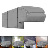 Anti-Snow Waterproof Anti-UV 4 Layer 5th Wheel RV Motorhome Camper Storage Cover