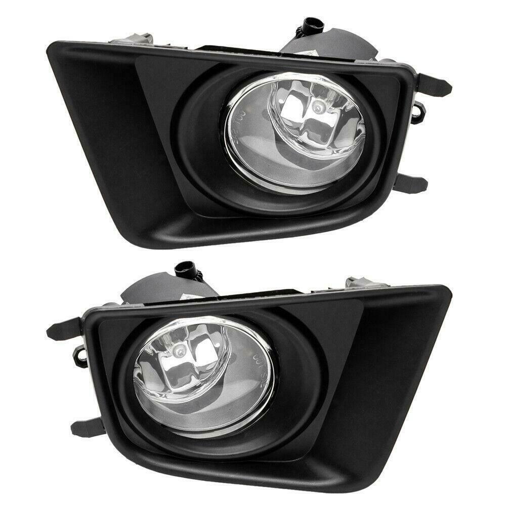 Bumper Fog Lights Driving Lamps Pair Left and Right For 2012-2015 Toyota Tacoma Lab Work Auto