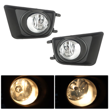 Bumper Fog Lights Driving Lamps Pair Left and Right For 2012-2015 Toyota Tacoma Lab Work Auto