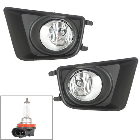 Bumper Fog Lights Driving Lamps Pair Left and Right For 2012-2015 Toyota Tacoma Lab Work Auto