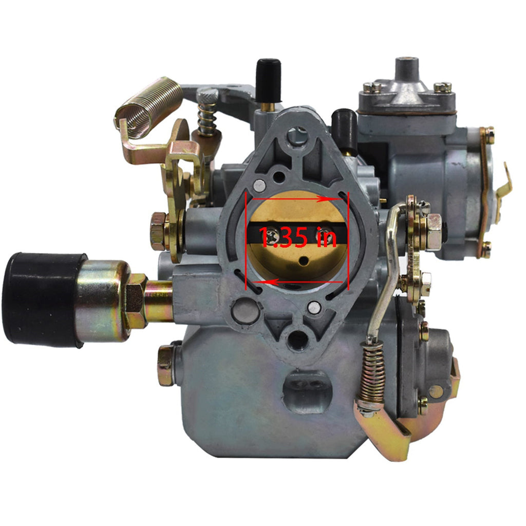 Carb Carburetor For VW 34 PICT-3 12V Electric Choke 1600CC 113129031K Lab Work Auto