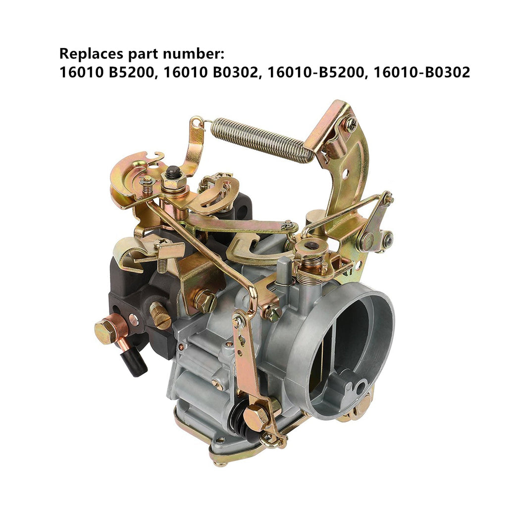 Carburetor for Nissan J15 Datsun Pick Up 1970-1981 Cabstar 1972-1976 16010-B5200 Lab Work Auto