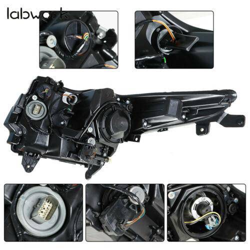 Clear Lens Halogen Projector Headlight Fit For 2013-2018 Cadillac ATS Left Side Lab Work Auto