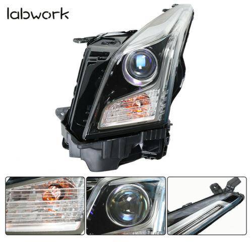 Clear Lens Halogen Projector Headlight Fit For 2013-2018 Cadillac ATS Left Side Lab Work Auto