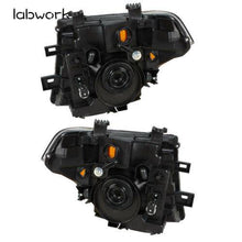 Load image into Gallery viewer, Clear Lens Headlight Black For 2005-07/08 Nissan Pathfinder/Frontier RH &amp; LH Lab Work Auto