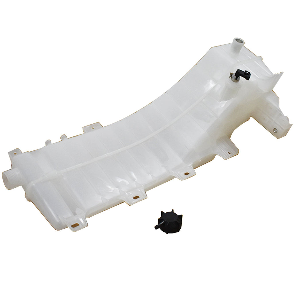 Coolant Tank Reservoir W/Cap & Sensor Compatible For 2008-2017 Volvo VNL Lab Work Auto