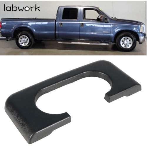 Cup Holder Pad Trim Center Console Repair Black Pad For 1999-2010 Ford F250 F350 Lab Work Auto