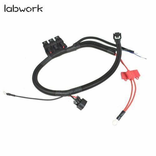 Dual Electric Fan Upgrade Wiring Harness 7L5533A226T For 1999–2006 ECU Control Lab Work Auto