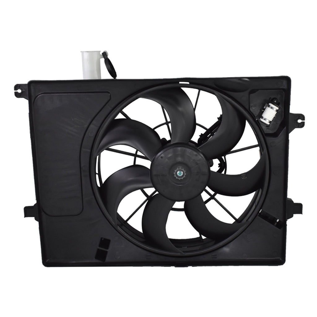 Engine Radiator Cooling Fan Assembly fits for 2011-2013 Hyundai Elantra Lab Work Auto