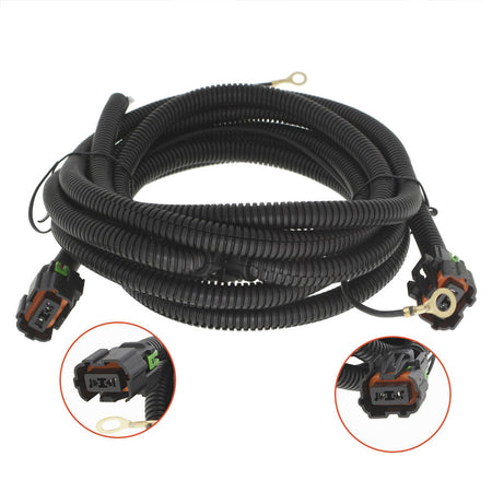 Fit for 2007-2014 Chevy Silverado 1500 2500 HD 3500 HD Fog Light Wiring Harness Lab Work Auto