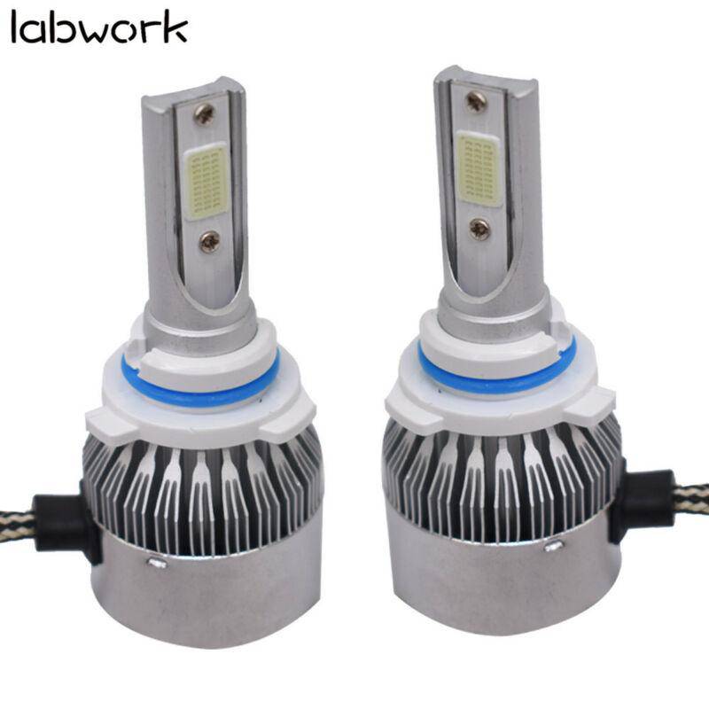 Fog Light Driving Bulbs 9006 2x HB4 8000K Ice Blue High Power LED HeadLights Kit Lab Work Auto