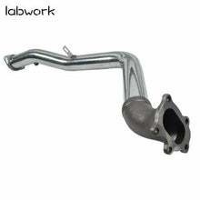 Load image into Gallery viewer, For 02-07 Subaru Impreza WRX 2.0/2.5 3&quot; Bellmouth Turbo Catless Downpipe Exhaust Lab Work Auto 