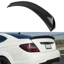 Load image into Gallery viewer, For 12-15 Mercedes Benz W204 C63 Amg 2 Door Highkick Trunk Spoiler Carbon Fiber Lab Work Auto