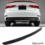 For 14-19 Audi A3 S3 Rs3 Sedan Duckbill Highkick Carbon Fiber Trunk Spoiler Wing