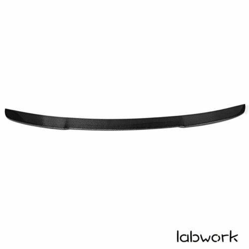 For 14-19 Audi A3 S3 Rs3 Sedan Duckbill Highkick Carbon Fiber Trunk Spoiler Wing Lab Work Auto