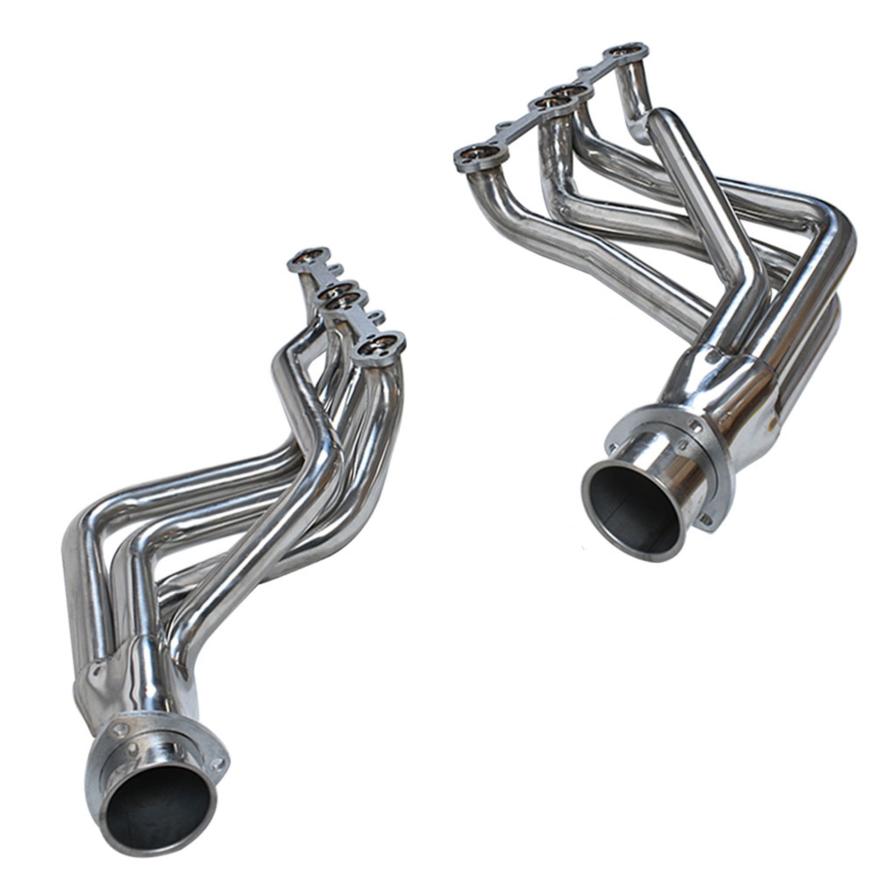 For 1974-1984 Chevrolet C10 K10 K20/GMC C1500 Small Block Long Tube Header Set Lab Work Auto