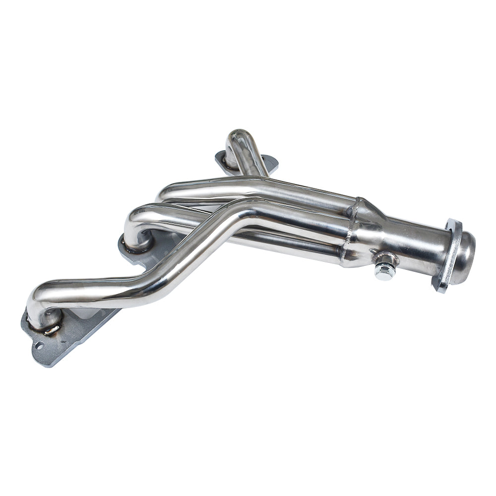 For 1991-1994 Jeep Wrangler YJ 2.5L L4 OHV Stainless Manifold Header w/ Downpipe Lab Work Auto