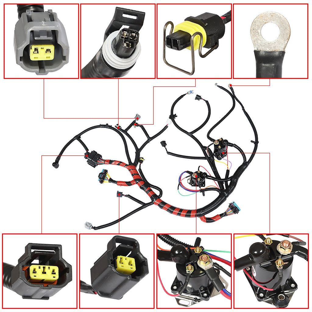 For 2002-2003 Ford F-250 F-350 F-450 F-550 F81Z-12B637-FA Engine Wiring Harness Lab Work Auto