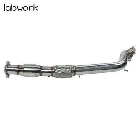 For 2002-2007 Impreza WRX 2.0/2.5L 4.5" Tip Turbo Catback+Down+Up Pipe Exhaust Lab Work Auto 