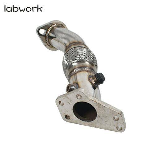 For 2002-2007 Impreza WRX 2.0/2.5L 4.5" Tip Turbo Catback+Down+Up Pipe Exhaust Lab Work Auto 