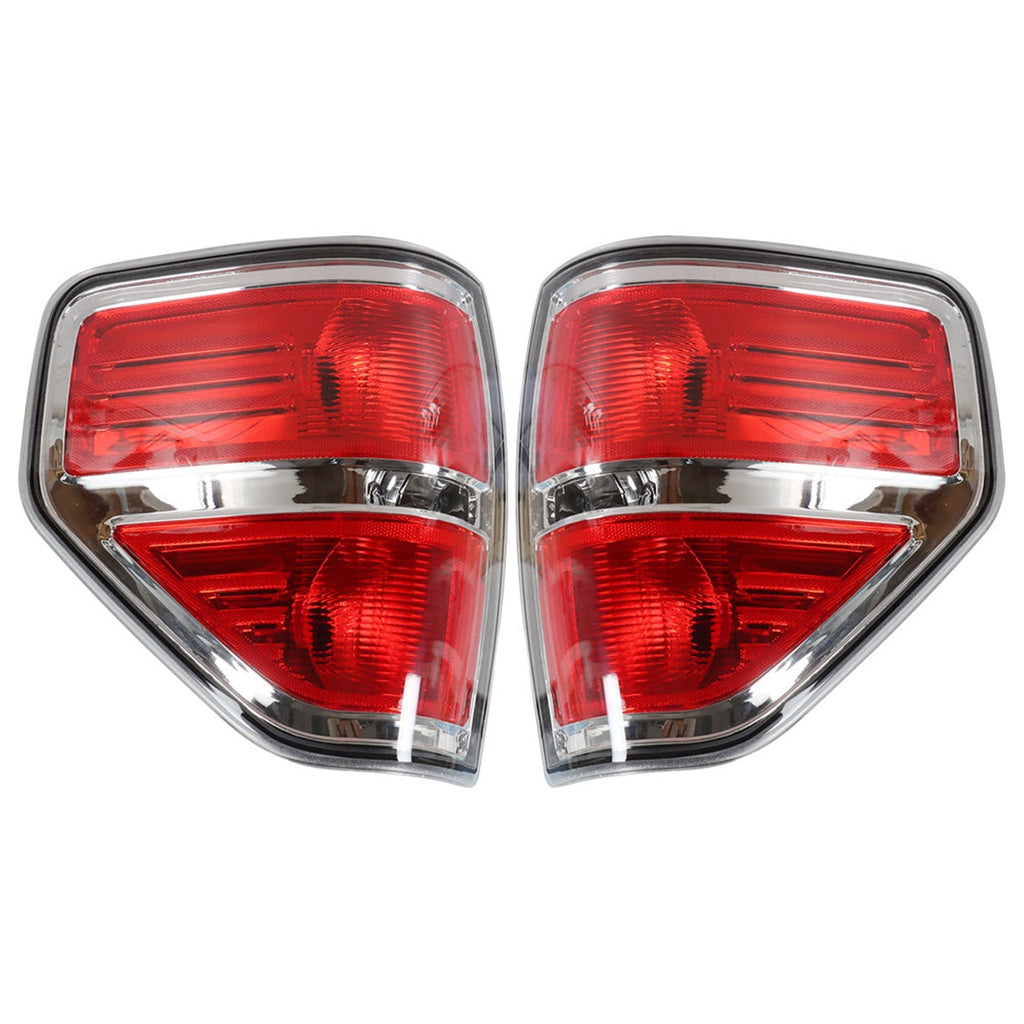 For 2009-2014 Ford F150 F-150 Brake lights Tail Lights Lamps a Pair Left + right Lab Work Auto