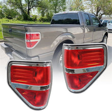 Load image into Gallery viewer, For 2009-2014 Ford F150 F-150 Brake lights Tail Lights Lamps a Pair Left + right Lab Work Auto