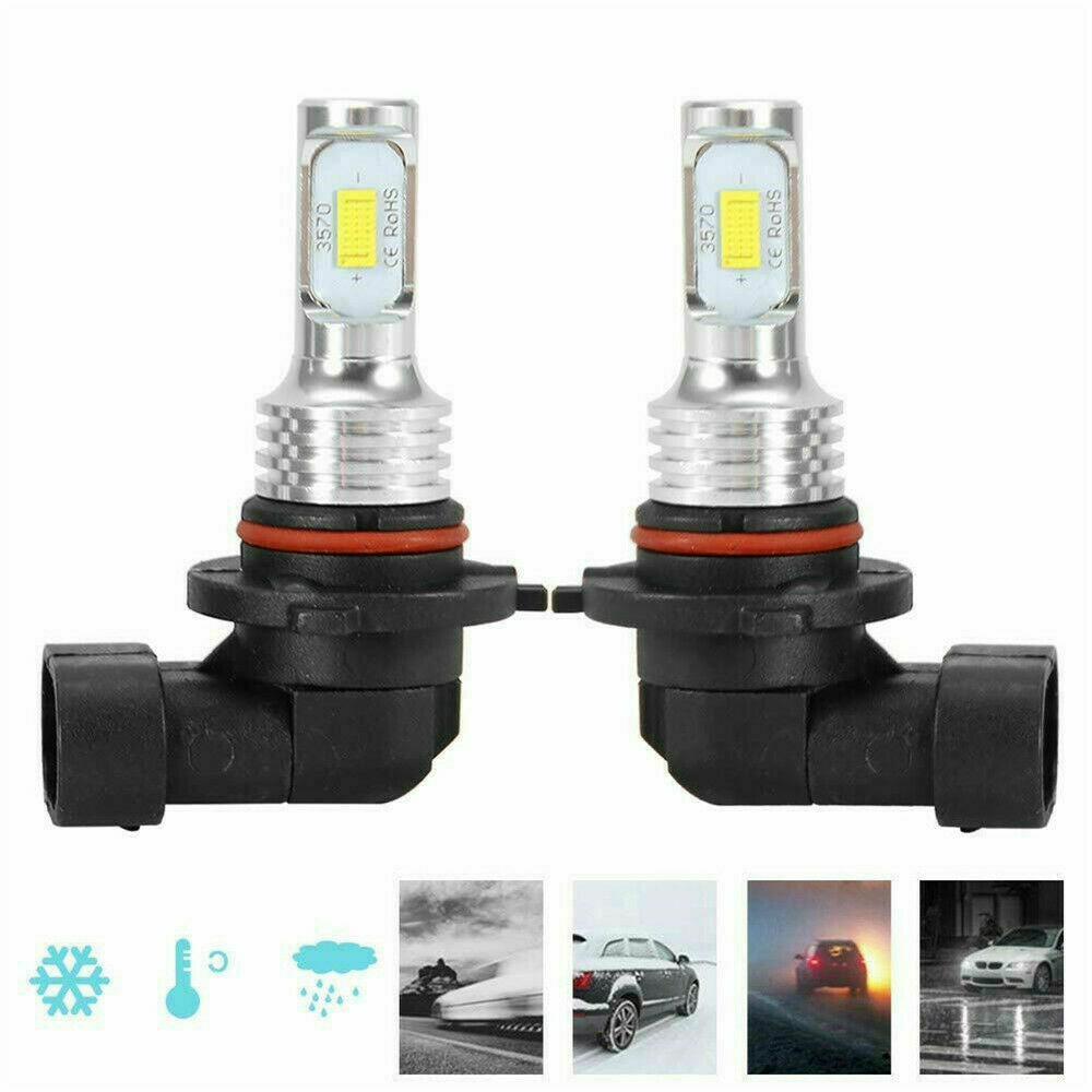 For Chevy Silverado 1500 2500 HD 2004-2006 LED Headlight Fog Light Bulbs 3 Pair Lab Work Auto