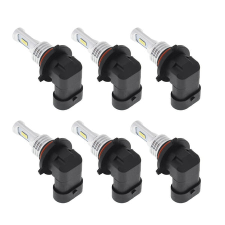 For Chevy Silverado 1500 2500 HD 2004-2006 LED Headlight Fog Light Bulbs 3 Pair Lab Work Auto