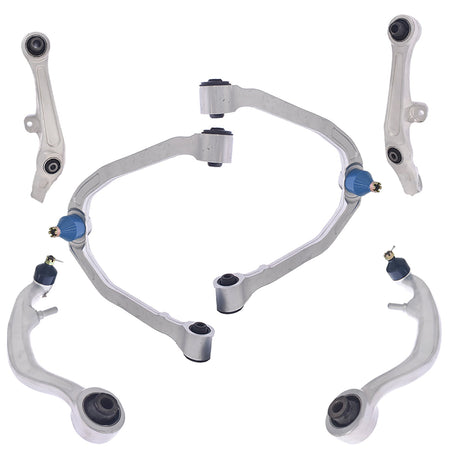 For G35 350Z RWD Coupe  Front Suspension Lower Control Arm 6pc Kit Set 3.5L-Lab Work Auto Parts-