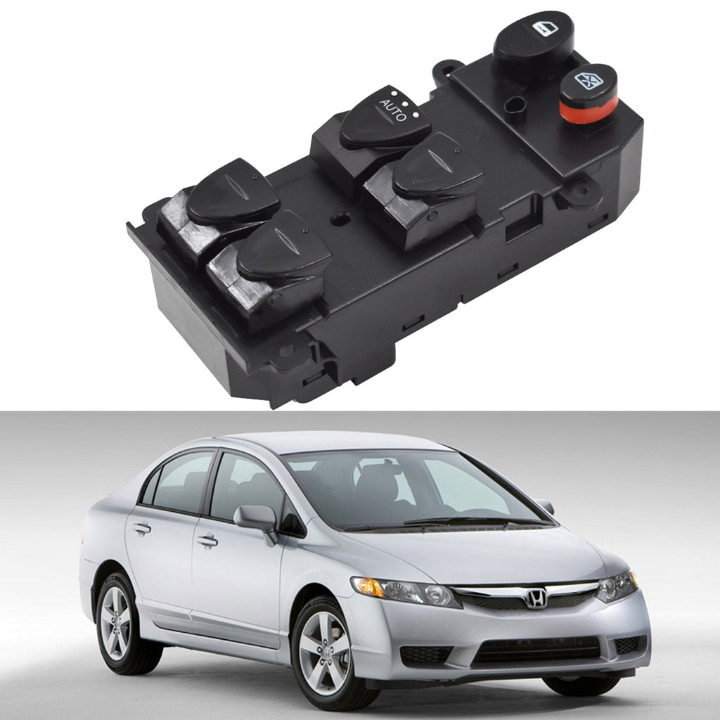 For Honda Civic 2006-2011 4-door Sedan Power Window Master Switch Lab Work Auto