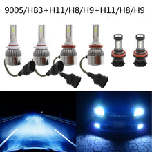 Load image into Gallery viewer, For Toyota Camry 2007-2014 6x Bulbs Kit 8000K LED Headlight + Fog Light Combo Lab Work Auto