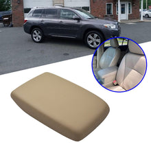 Load image into Gallery viewer, For Toyota Highlander 2008-2014 Beige Tan Armrest Center Console Cover Lid Lab Work Auto