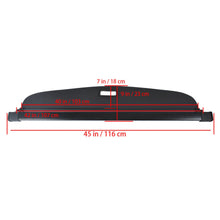 Load image into Gallery viewer, For Toyota Prius 2016-2019 Black Luggage Cargo Cover Shield Security Trunk Shade Lab Work Auto