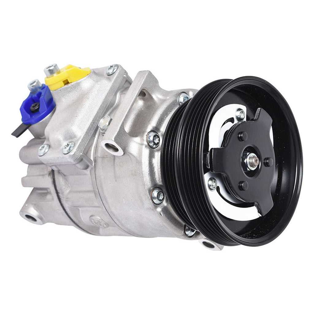 For VW JETTA 2.5L 05-14 Golf 10-14 Passat R32 08 DOUBLE PULLEY AC Compressor Lab Work Auto