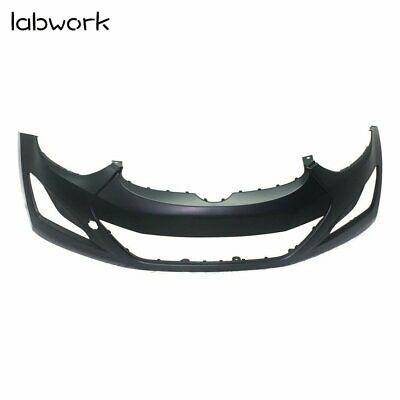 Front Bumper Cover for 2014 2015 2016 Hyundai Elantra Sedan w/ Tow Hook Primed Lab Work Auto