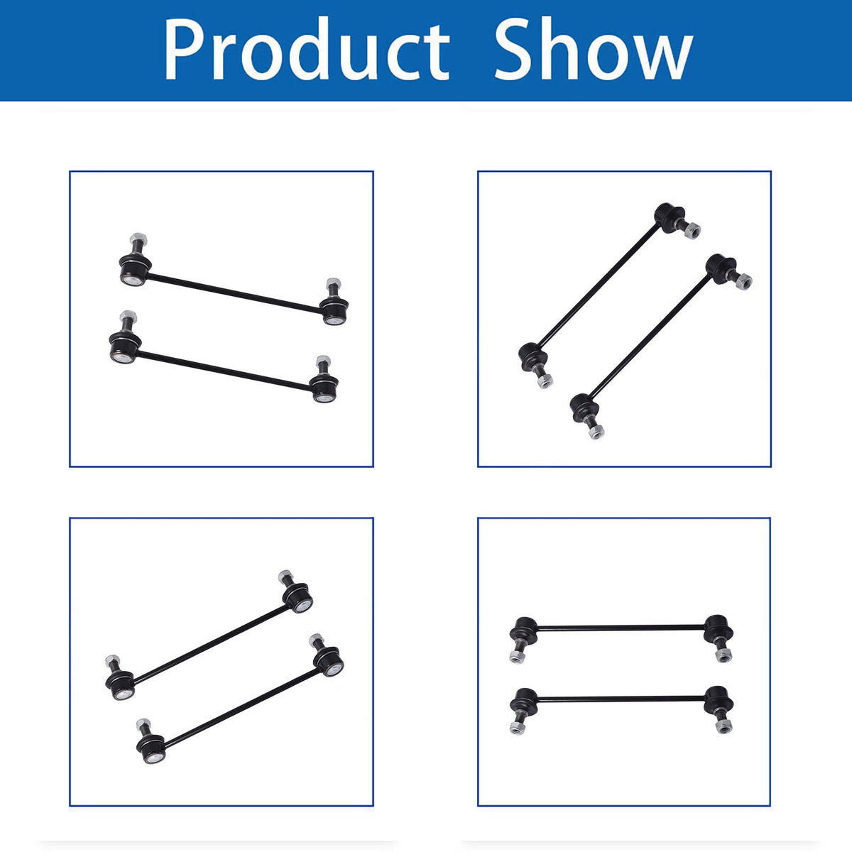 Front Stabilizer Sway Bar Links Fit for 2007 2008 2009-2014 Toyota Camry New-Lab Work Auto Parts-