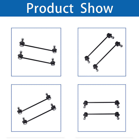 Front Stabilizer Sway Bar Links Fit for 2007 2008 2009-2014 Toyota Camry New-Lab Work Auto Parts-