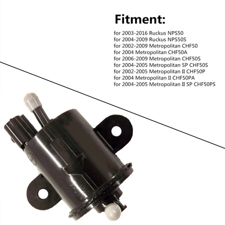 Fuel Pump Scooter 16710-GET-013 for Honda 02-09 Metropolitan 50, 03-16 Ruckus 50 Lab Work Auto 