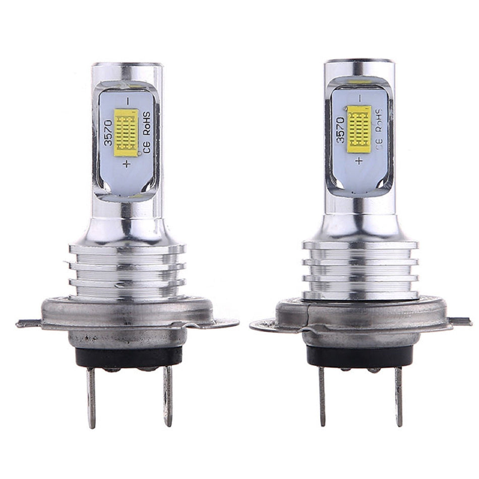 H7 LED Headlight Bulbs Conversion Kit Super High/Low Beam 6000K White 80W New Lab Work Auto