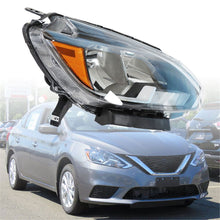 Load image into Gallery viewer, Halogen Headlight For 2016-18 Nissan Sentra Right Side Chrome Housing NI2503244 Lab Work Auto