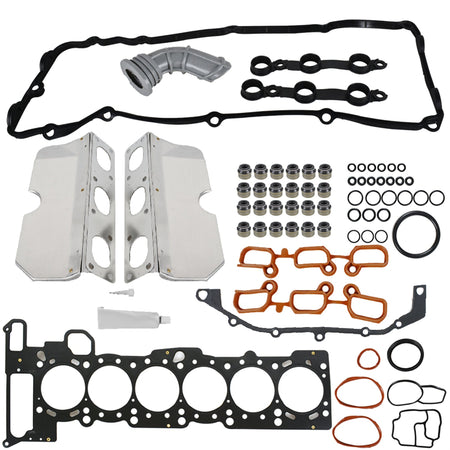 Head Gasket Set For  01-06 BMW 325i 530i X3 X5 Z4 2.5 3.0 DOHC 256S4 256S5 M54 Lab Work Auto