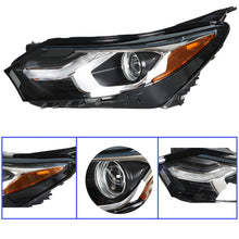 Load image into Gallery viewer, Headlamp For 2018-2019 Chevrolet Equinox Black Housing Halogen Headlight Driver Lab Work Auto