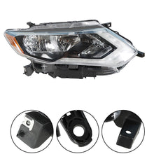 Load image into Gallery viewer, Headlamps For 2017-2019 Nissan Rogue Chrome Halogen Headlights Passenger&amp;Driver Lab Work Auto