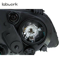 Load image into Gallery viewer, Headlights Lamps Replacement For 2004-2006 Hyundai Elantra Black Housing LH + RH Lab Work Auto