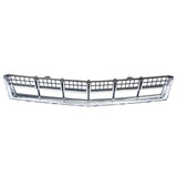 Mesh Front Bumper Lower Grille Chrome Grill For 2013 2014 2015 2016 Cadillac SRX