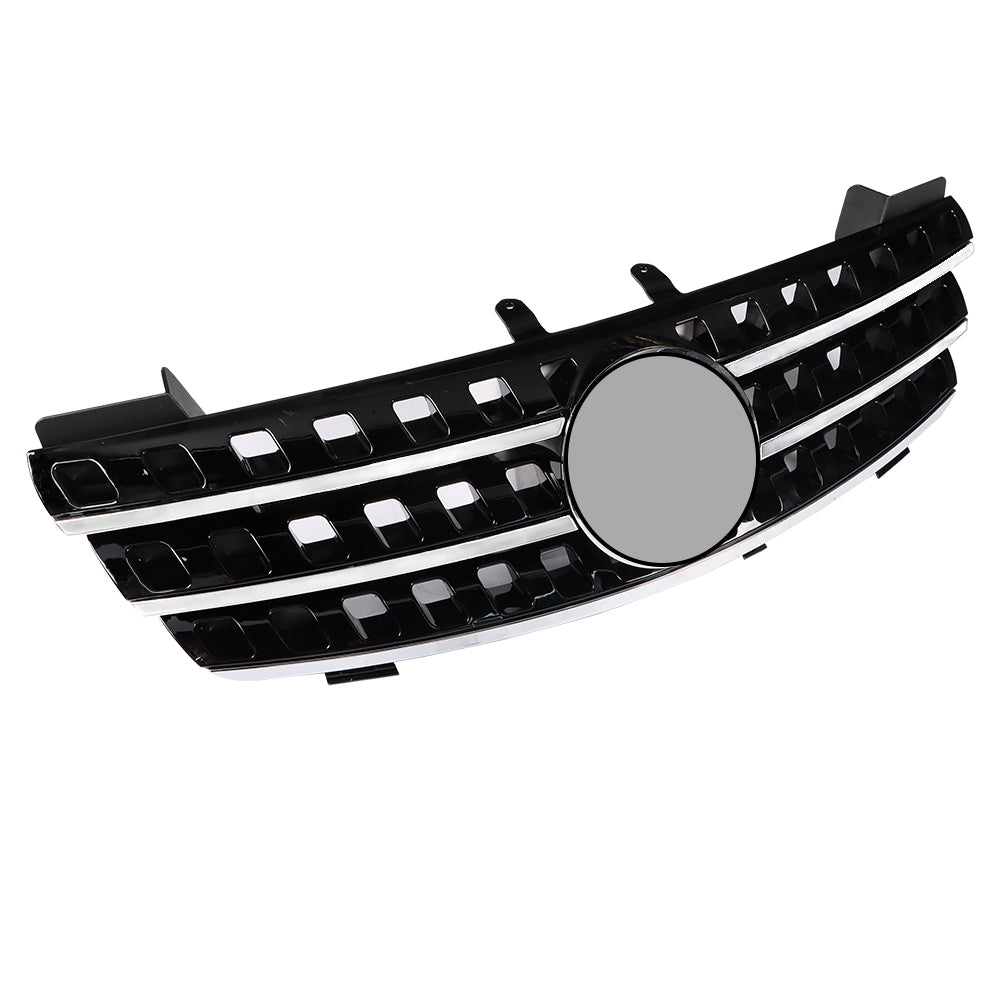 Labwork Front Bumper Grille 3Fin Grill For Mercedes Benz ML Class W164 ML320 ML350 ML550