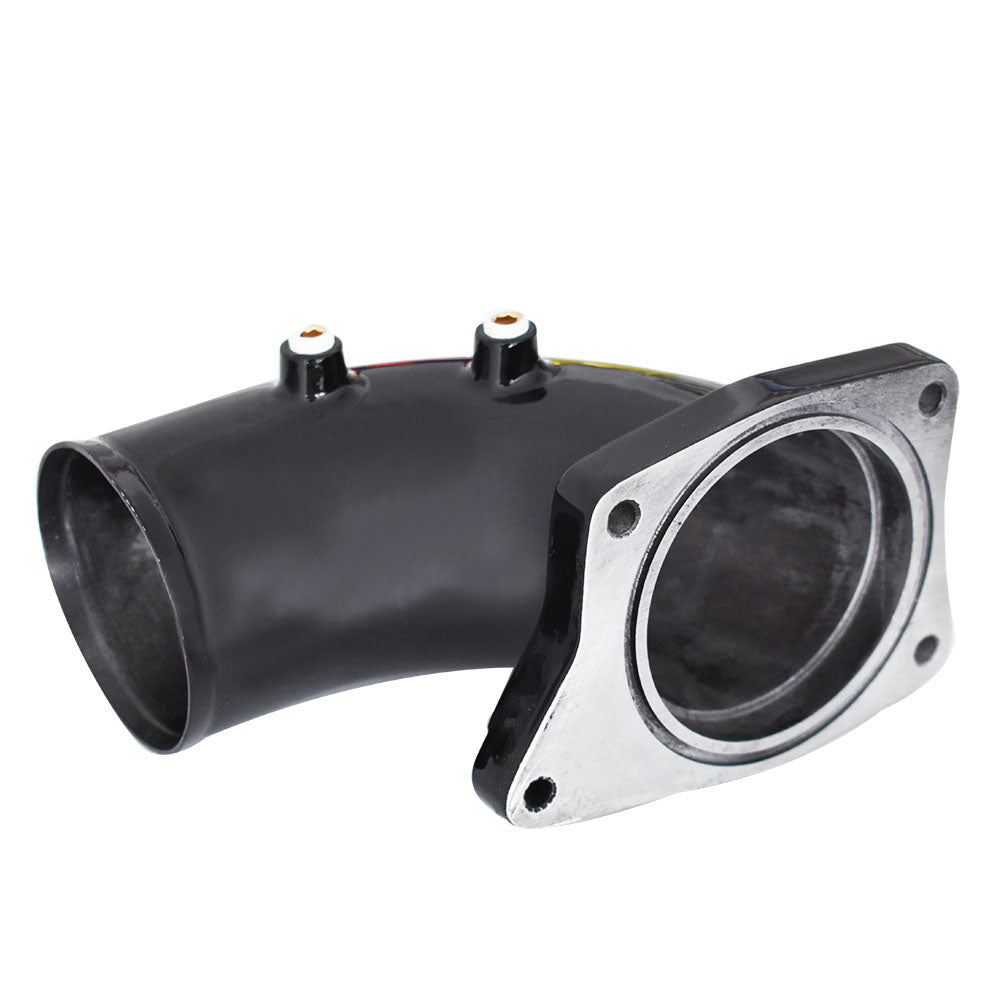 Intake Elbow Black For Ford F250 F350 F450 F550 6.0L Powerstroke Diesel 03-07 Lab Work Auto