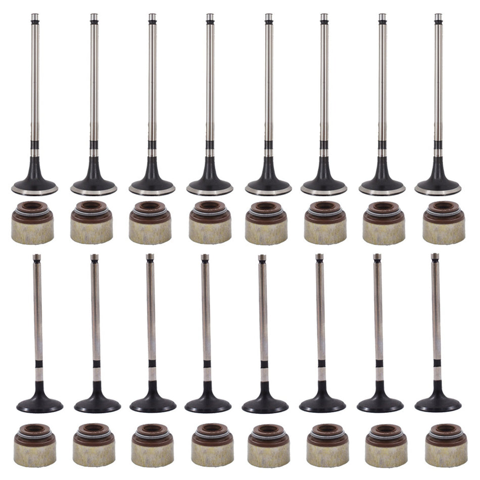 Intake Exhaust Engine Valves Kits For MITSUBISHI ECLIPSE 2.4 SOHC 4G69 2006-2012 Lab Work Auto