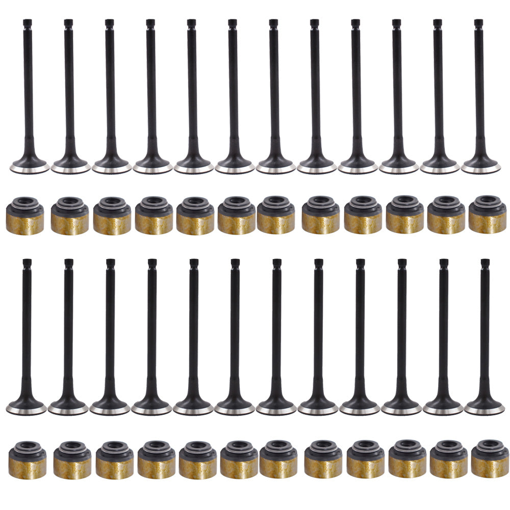 Intake Exhaust Valves for Hyundai Kia 2.5L 2.7L [2221137201 X12][2221237200 X12] Lab Work Auto